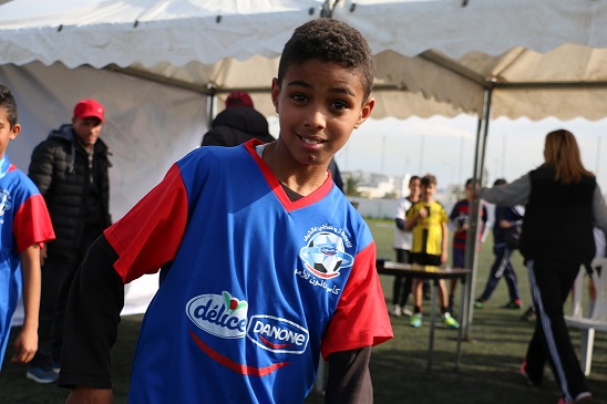 الطفل الموهبة عبد السلام الشارني هدّاف الجولة الأولى للنسخة 18 لكأس دليس دانون للأمم 2018 